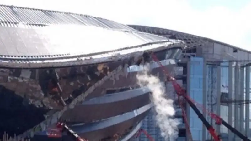 В НК «Астана ЭКСПО 2017» прокомментировали возгорание строящегося Конгресс-холла