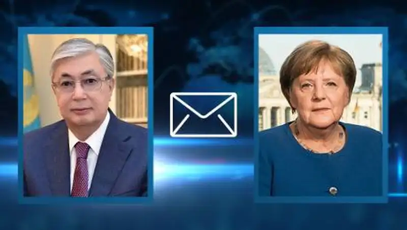 Касым-Жомарт Токаев направил телеграмму соболезнования Ангеле Меркель