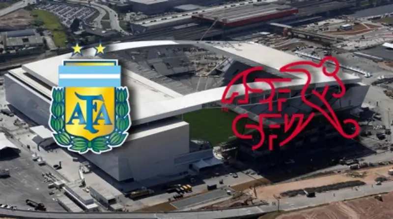 Текстовая трансляция матча Аргентина - Швейцария