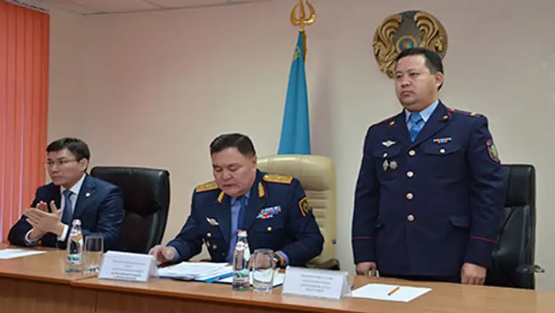 Назначен начальник ОВД города Сатпаев