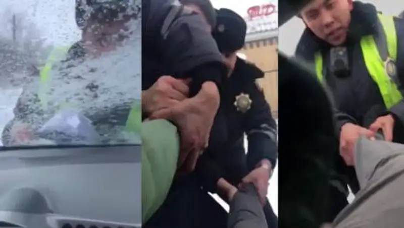 Мужчина "прокатил" полицейского на капоте. Его приговорили к пяти годам