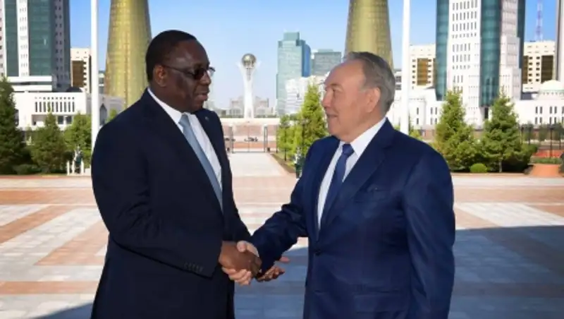 Назарбаев провел встречу с Президентом Республики Сенегал Маки Саллом