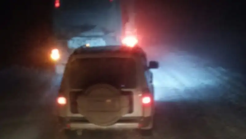 Затор в Костанайской области ликвидирован