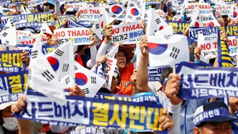 США начали развертывание ПРО в Южной Корее