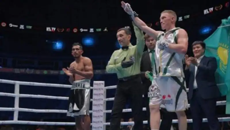 Казахстанец выиграл бой против боксера с 27 победами
