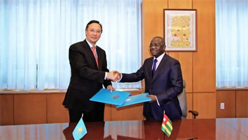 Установлены дипломатические отношения между Казахстаном и Тоголезской Республикой