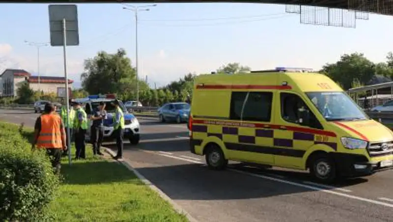 Смертельное ДТП произошло в Шымкенте