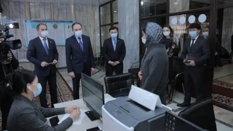 В городе Жезказган Карагандинской области проверена работа "Open Space"-офисов