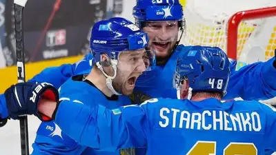 ЧМ-2023 по хоккею: Казахстан сенсационно выиграл Словакию, фото - Новости Zakon.kz от 20.05.2023 02:06