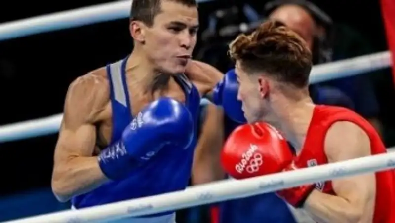Боксер Олжас Саттыбаев стартовал с победы на Олимпиаде-2016 в Рио