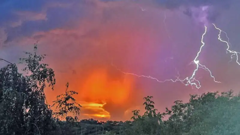 Сильная жара и гроза ожидаются в Алматинской области