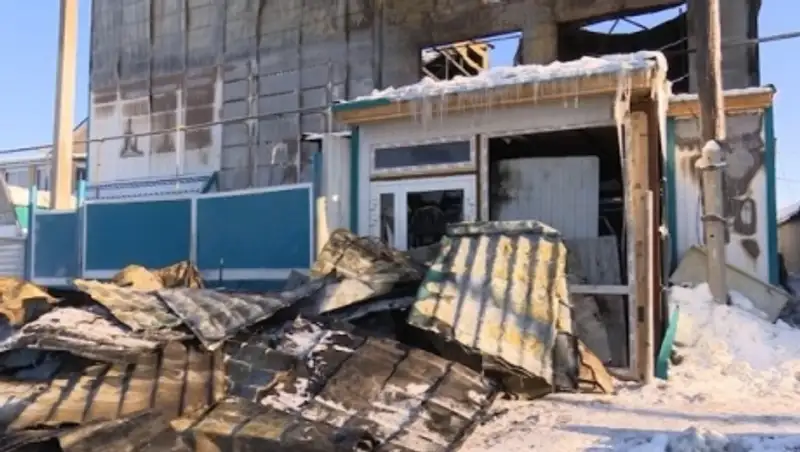 Стали известны причины страшного пожара в частном общежитии в Костанае