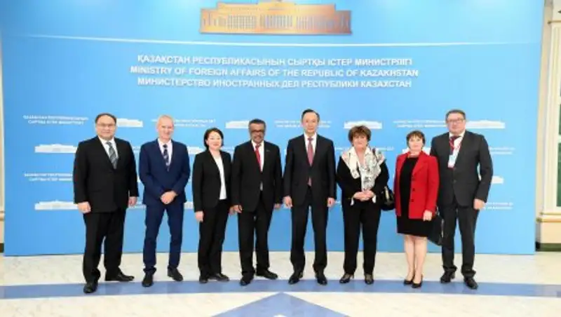 МИД РК и ВОЗ обсудили значимость Астанинской декларации