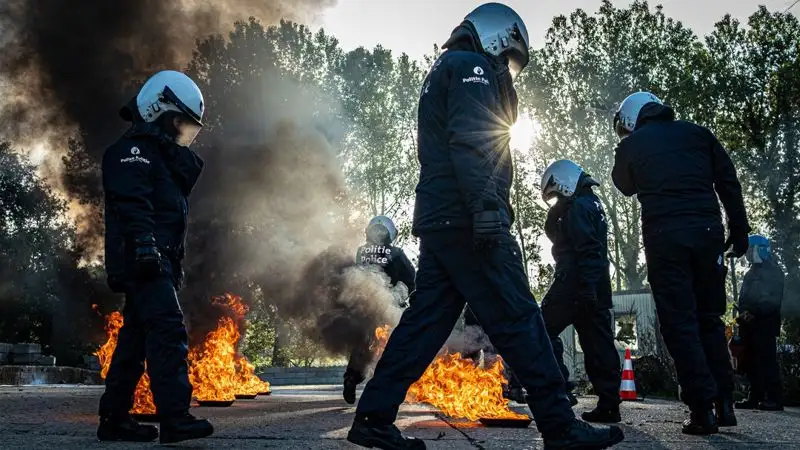 Марокканские мигранты устроили погром в Брюсселе после победы сборной в матче ЧМ-2022