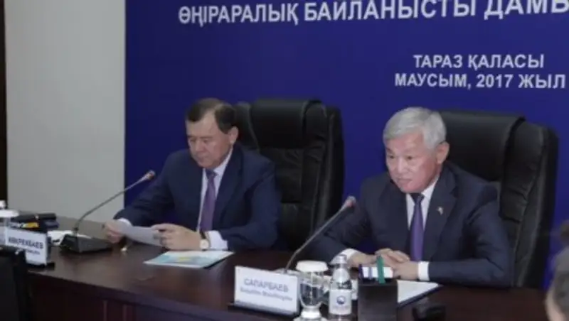 Жамбылская и Актюбинская области подписали Меморандум о сотрудничестве