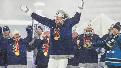 Хоккей Чествование Пекин-2022, фото - Новости Zakon.kz от 23.02.2022 17:37
