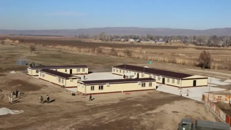 На казахстанско-кыргызской границе открыли новые погранзаставы