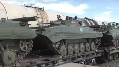 Передвижение военной техники объяснили в Минобороны, фото - Новости Zakon.kz от 12.08.2022 19:30