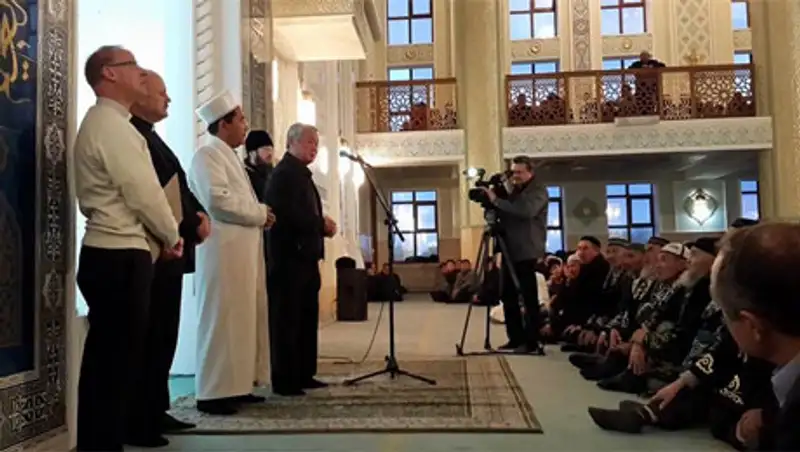 Представители этно-культурных объединении поздравили мусульман &#8234;&#8206;ВКО с Курбан Айтом