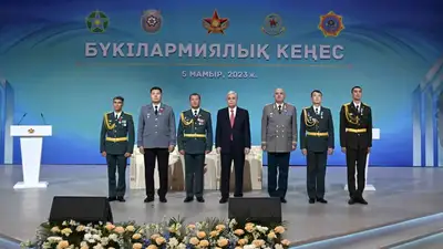Токаев наградил за мужество и самоотверженность пятерых военнослужащих, фото - Новости Zakon.kz от 05.05.2023 16:42