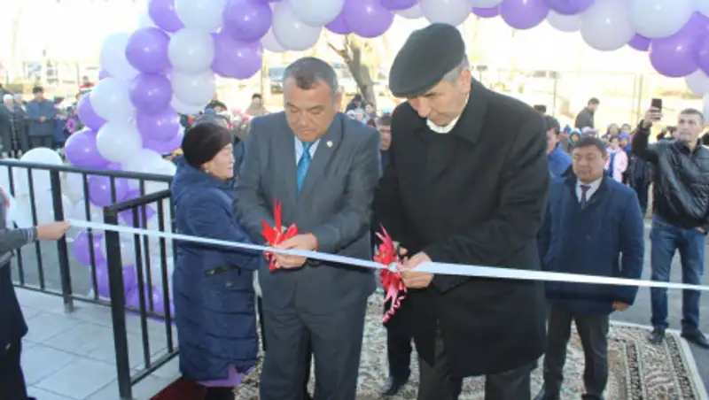 В преддверии Дня Первого Президента в Келесском районе сдана новая школа на 300 мест