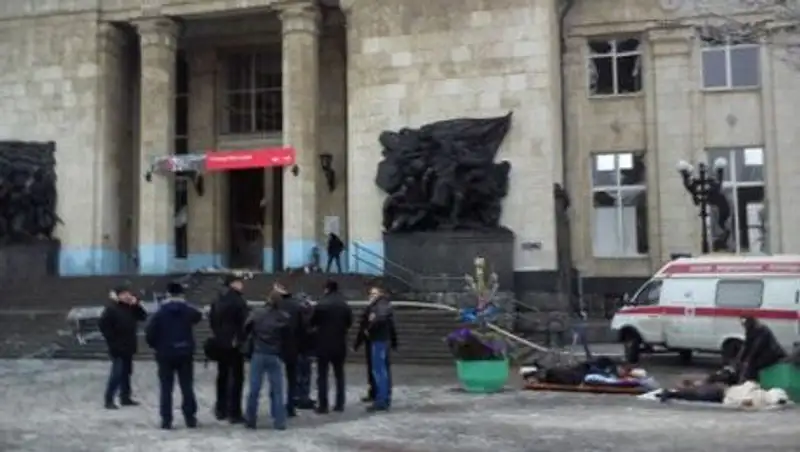 В Волгограде на вокзале произошел взрыв