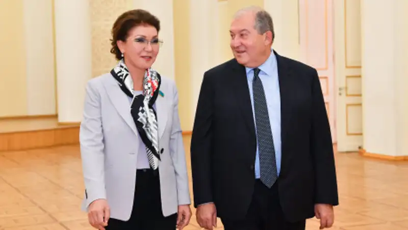 Дарига Назарбаева провела встречу с Арменом Саркисяном