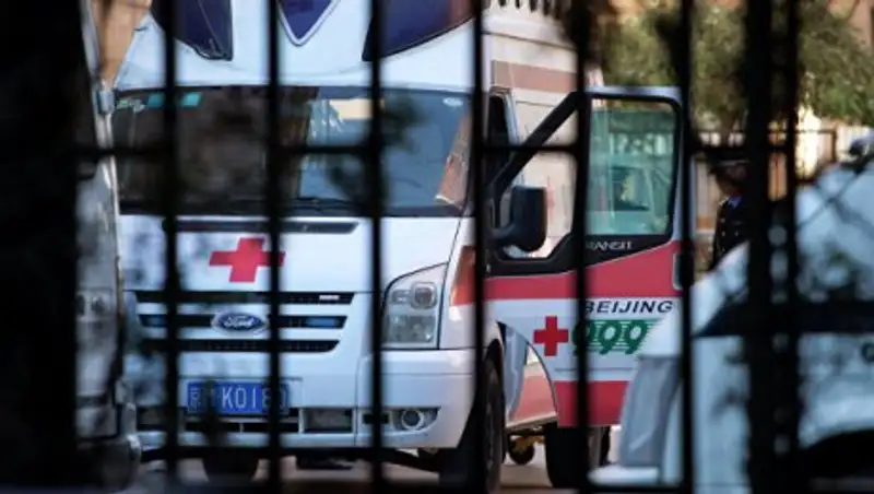 В Китае столкнулись 22 грузовика