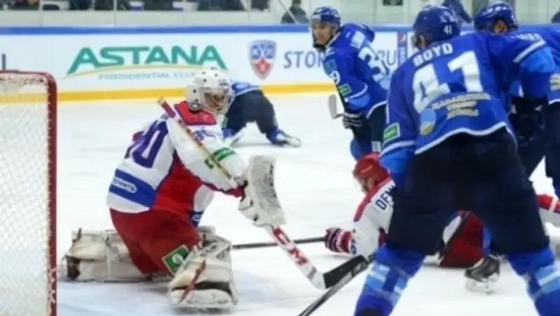 Инфографика к матчу КХЛ «Барыс» — ЦСКА 