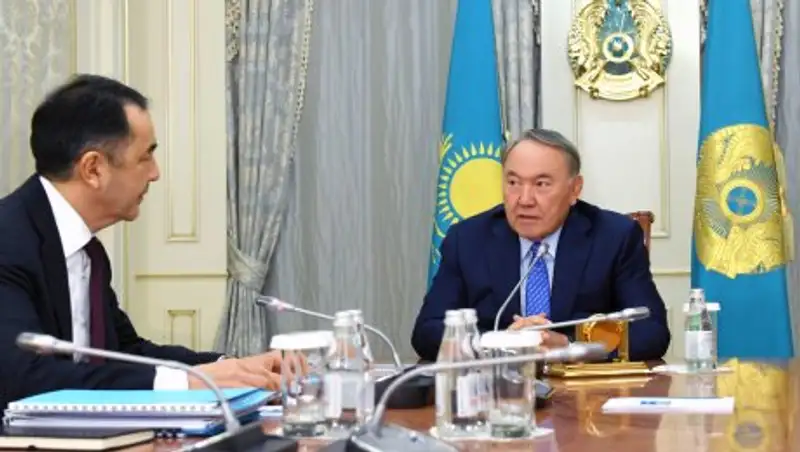 Сагинтаев доложил Назарбаеву о социально-экономическом развитии страны