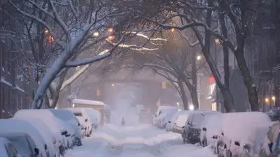 погода, штормовое предупреждение, фото - Новости Zakon.kz от 13.01.2023 20:39