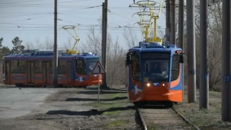 В Павлодаре на линию вышли новые трамваи с Wi-Fi