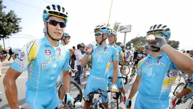 Велогонщик "Астаны" Руслан Тлеубаев - 22-й на втором этапе «Тура Турции»