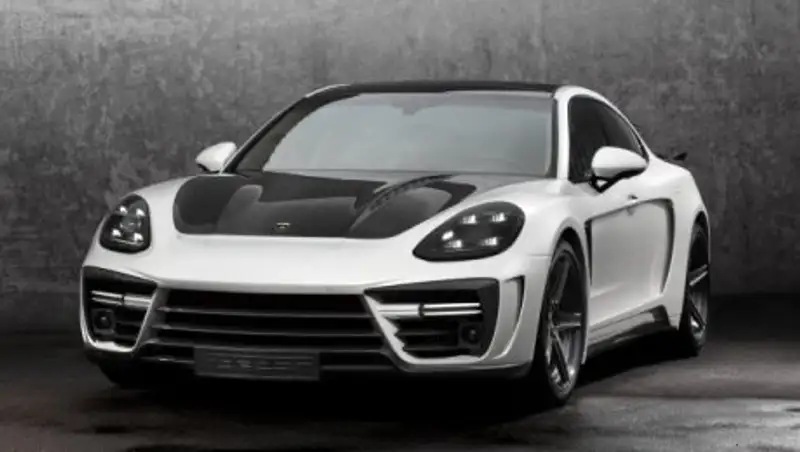 Porsche Panamera примерил карбоновые вставки