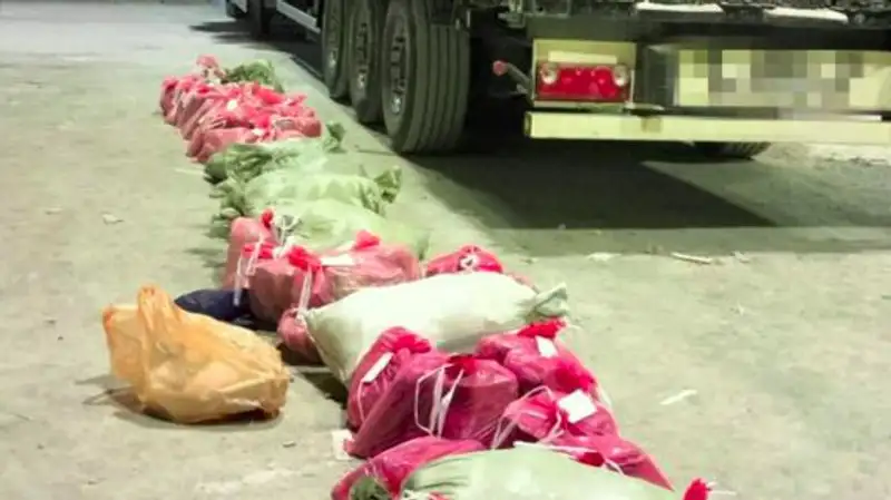 Сотни килограммов смолы каннабиса пытались вывезти в Россию через Актюбинскую область