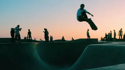 Новые требования безопасности для скейт-парков установят в Казахстане, фото - Новости Zakon.kz от 15.06.2023 10:30