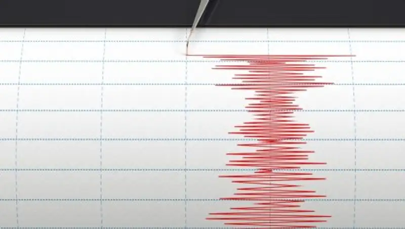 В 118 км на юго-запад от Алматы зафиксировано землетрясение