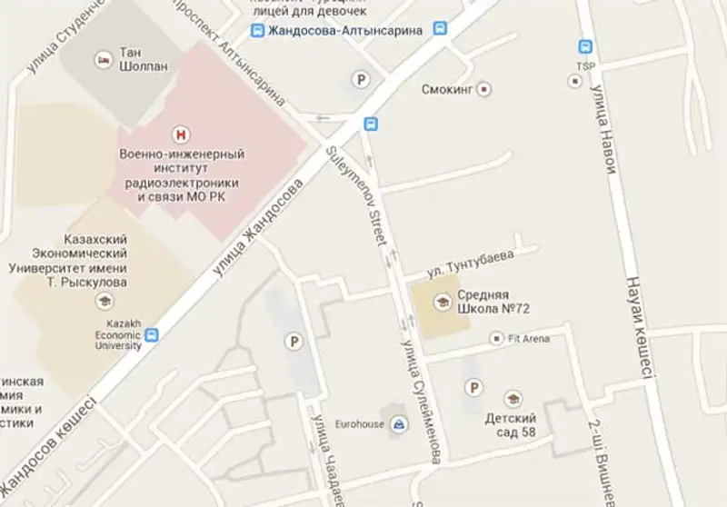 Карта сноса ветхого жилья в Алматы, фото - Новости Zakon.kz от 04.11.2013 22:51