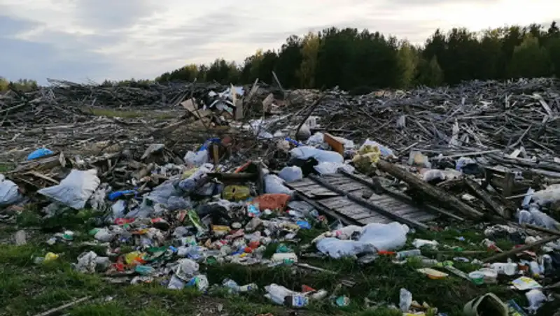 В Казахстане растет количество стихийных свалок