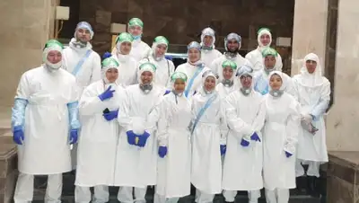 Медицинский университет Астана, фото - Новости Zakon.kz от 27.03.2020 09:51