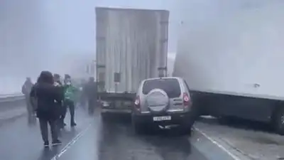 Массовое ДТП в России: 15 пострадавших, фото - Новости Zakon.kz от 12.03.2023 15:05