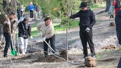 Almaty Clean & Green стал по-настоящему народной экоакцией, фото - Новости Zakon.kz от 22.04.2023 14:23
