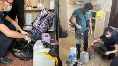 Крупную нарколабораторию ликвидировали в Алматы, фото - Новости Zakon.kz от 28.04.2023 23:37