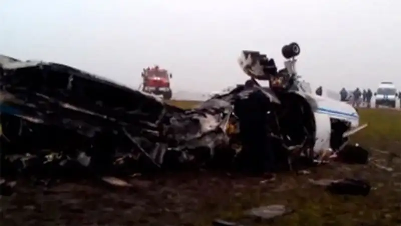 Страшное видео катастрофы во Внуково