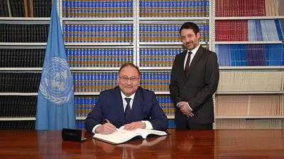 подписание факультативного протокола в ООН, фото - Новости Zakon.kz от 08.02.2023 14:00