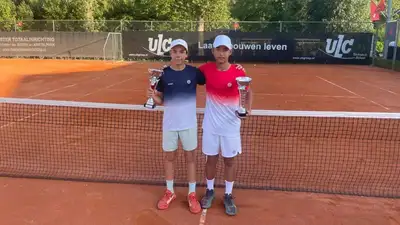 Юные казахстанские теннисисты продолжают радовать своими успехами на престижных Международных турнирах, фото - Новости Zakon.kz от 10.07.2023 16:15