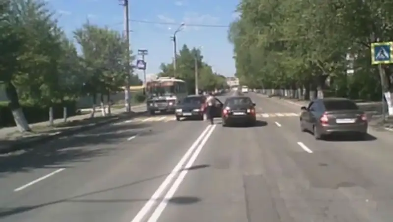 В Петропавловске водитель сбил девочку на пешеходном переходе