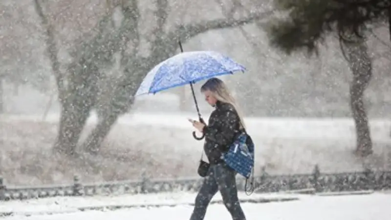 Сильный ветер и метель ожидаются в трех областях Казахстана