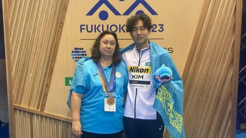 Эдуард Ким принес Казахстану первую медаль на ЧМ-2023 по водным видам спорта, фото - Новости Zakon.kz от 17.07.2023 13:15