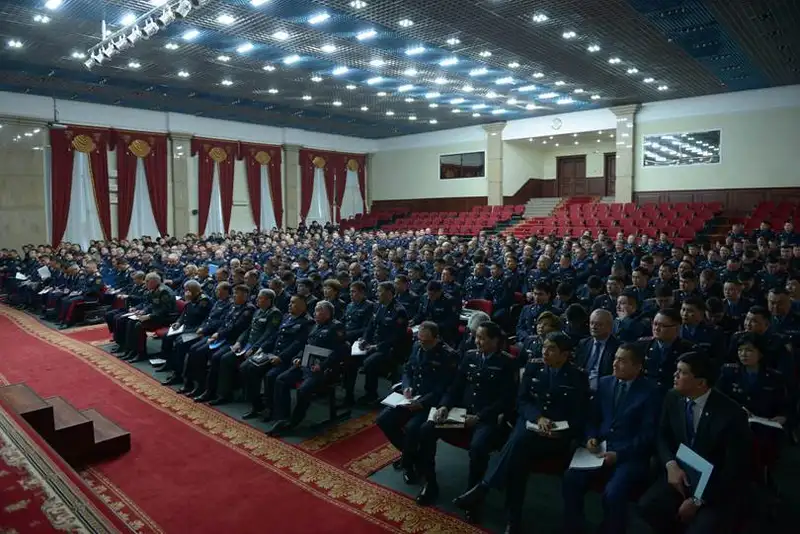 В Астане состоялось расширенное заседание Коллегии МВД с участием руководителей служб министерства, фото - Новости Zakon.kz от 18.01.2018 23:47